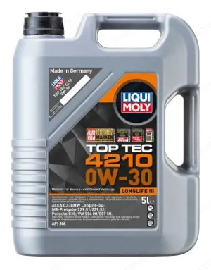 Ulei motor LIQUI MOLY Top Tec 4210 0W30 21605, volum 5 litri, sintetic - imagine 2