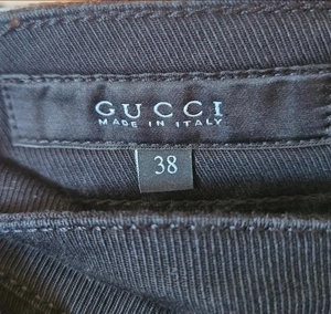 Blugi Gucci negri damă - imagine 5