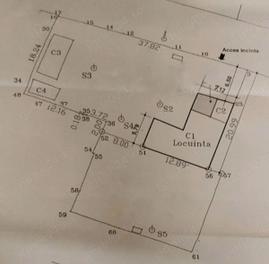 Teren de 1132 mp, cu casa. - imagine 3