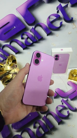 iPhone 16 ROZ 5G 128GB Baterie:100%.Pre  fix! - imagine 4