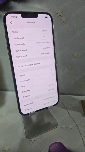 iPhone 13 PRO Max 256GB Baterie:77%.Pre  fix!