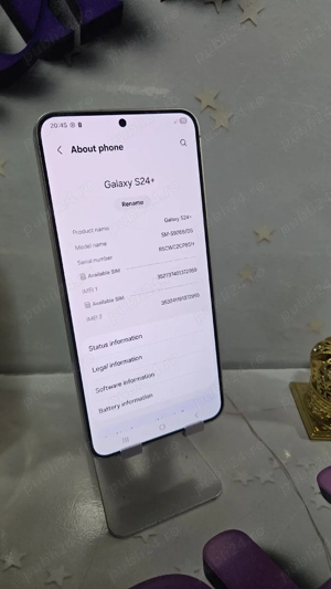 Samsung S24+ 5G 512GB 12 GB RAM Duos Pre  fix!