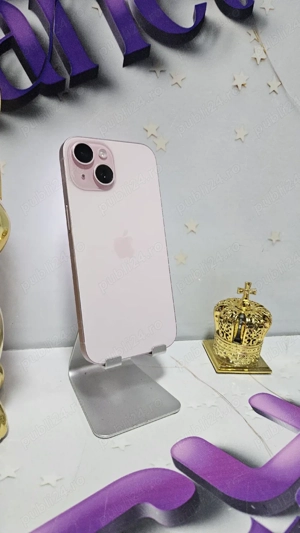 iPhone 15 Roz 128GB Baterie:99%.Pre  fix!