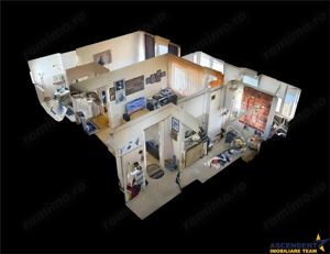 Panorama spectaculoasa:apartament 2 camere+garaj,Aleea Carpati,Targu Mures - imagine 9