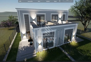 Duplex de vanzare cu 4 camere si 2 bai ,Ghiroda - imagine 2