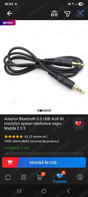 Modul bluetooth Mazda