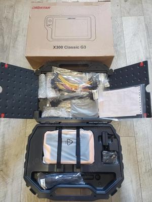 OBDSTAR X300 G3 Aparat Chei Auto / Moto / Camioane + KEY SIM + set Cabluri Motociclete. Neactivat. - imagine 2
