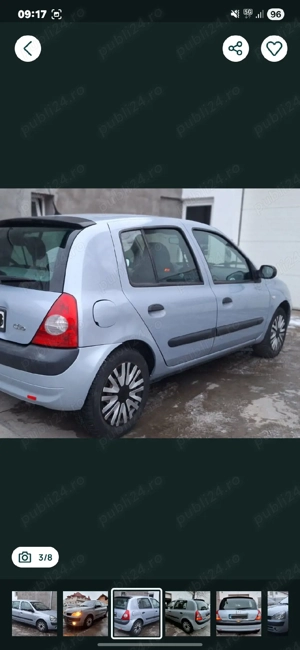 dezmembrez piese Renault clio motor 1.5 dci