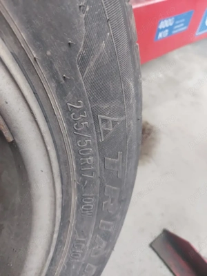 roata rezerva cu cauciuc bun hiundai tucson sau ix35 235/50/r17 - imagine 3