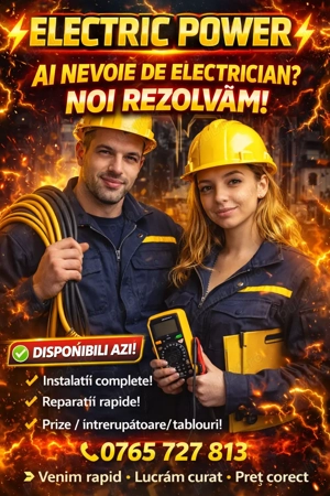 Electrician disponibil nonstop