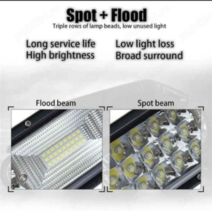 Led bar 7D 80cm curbat 405w - imagine 3