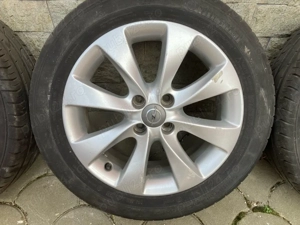 Set 4 jante Opel Corsa + cauciucuri - imagine 3