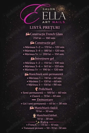 Salon Ella Art Nails (manichiura-pedichiura) - imagine 2