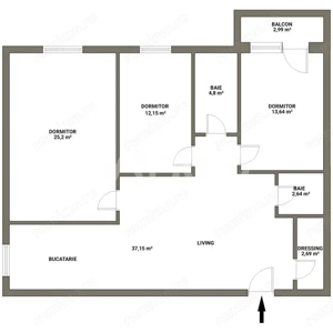 Apartament de vanzare 4 camere 98mp 2 bai si loc de parcare in Lupeni - imagine 6