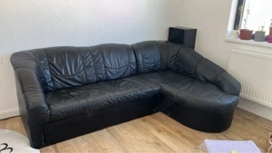 Canapea extensibila din piele