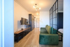 Garsonieră de închiriat, bloc 2022, etaj 10, parcare subterană inclusă