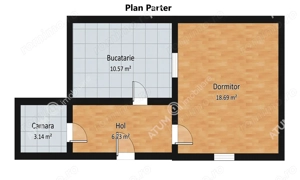 Casa cu 3 camere si teren 310 mp zona Trei Stejari din Sibiu - imagine 8