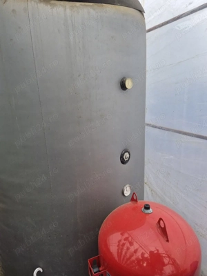 Vand puffer cu instalatie incalzire