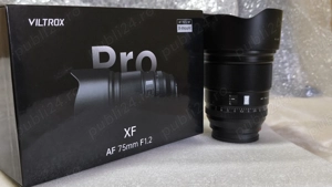 Vând obiectiv Viltrox AF 75mm f1.2 Pro montura Fuji X