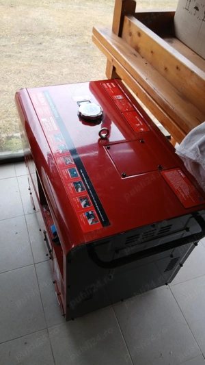 Senci SC-7500Q generator de curent insonorizat monofazic cu motor diesel   cu sistem  sistem pornire