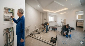 Echipă 3 Meseriași   Amenajări Interioare, Instalații Electrice și Sanitare