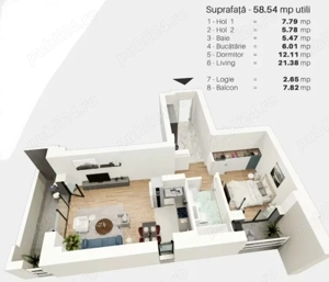 Apartament 2 camere bloc nou Calea Aradului  - imagine 10