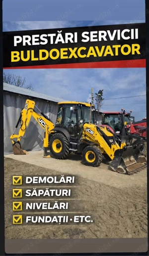 buldoexcavator de inchiriat