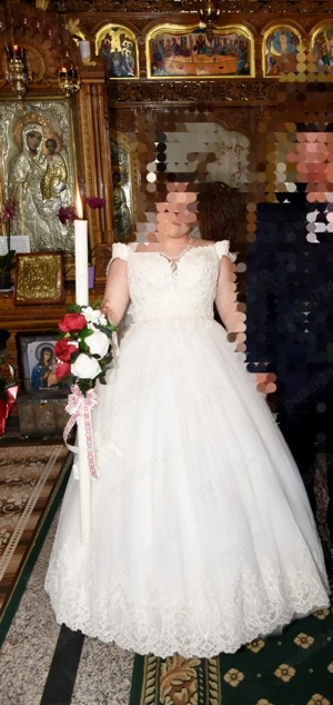 Vand rochie de mireasă  - imagine 3