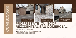 Proprietate cu scop REZIDENTIAL sau  COMERCIAL - zona VICTORIA/EMAG