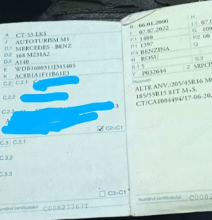 Mercedes A140 avariat  - imagine 2