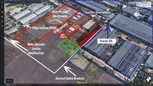 Teren Strategic 1 ha Sector 4 | Zonă M2 - S+P+14E | Hub de Transport DR9 | 30.000 mp ADC - imagine 3
