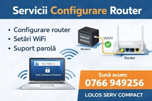 Configurare Router WiFi   Rapid și Profesional | LolosServ - imagine 1