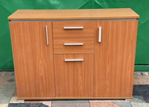 Comoda TV cu spatii de depozitare; Mic Dulap cu rafturi si sertare