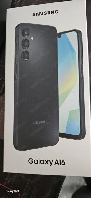 Samsung Galaxy A16, 4G, cu 4GB RAM și 128GB stocare, NOU