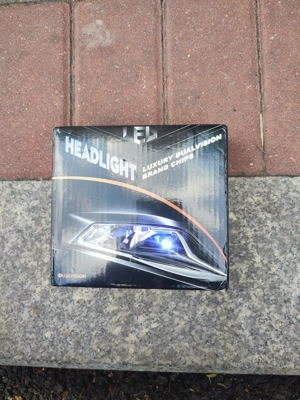 Vand becuri led auto h7 etc chip csp 8054 canbus no error 6000k - imagine 3