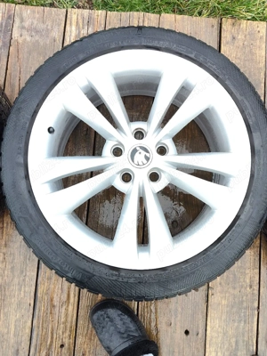 vand jante Skoda + anvelope iarna  - imagine 9