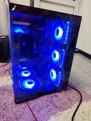 PC Gaming I7 10700K. Monitor 32 și birou gaming