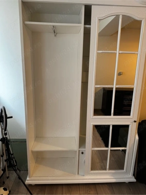 Cuier hol cu oglindă + dulap depozitare | Elegant | Stare foarte bună