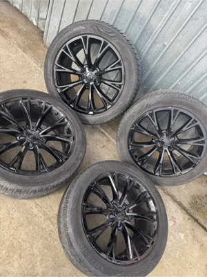 Roti/jante R19 5x112 ET 33 concave 9J Audi VW cauciucuri 255/45/19 - imagine 4