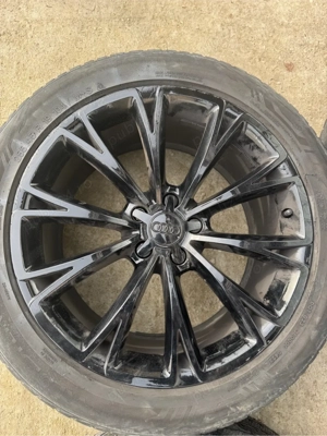 Roti/jante R19 5x112 ET 33 concave 9J Audi VW cauciucuri 255/45/19 - imagine 3