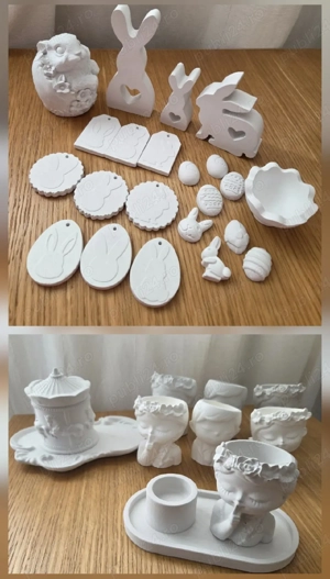 Figurine ipsos pentru pictat 