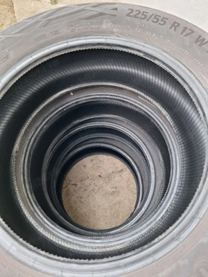 Vând 4 anvelope vară 225 55 17 - imagine 4