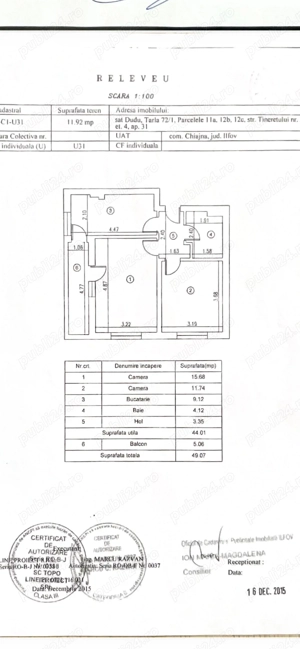 Apartament 2 camere decomandat mobilat și utilat ,proprietar  - imagine 7