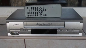 Video FUNAI 31A-650 recorder vcr Vhs 6 head telecomanda + CADOU