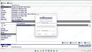 Program diagnoza auto Multi Ecu Scan si Alfa OBD pentru Fiat Alfa Romeo Lancia Jeep