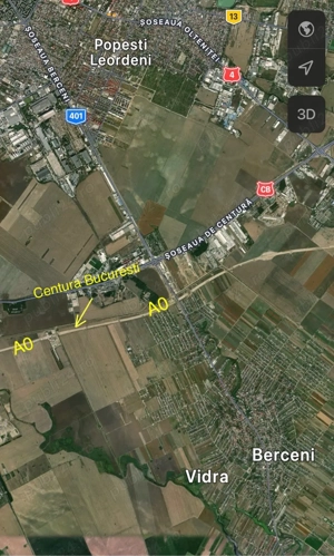 Terenuri de vânzare   oportunitate investiție   Vidra, Ilfov (lângă A0) viitor Radial 9 Sud Expres - imagine 2