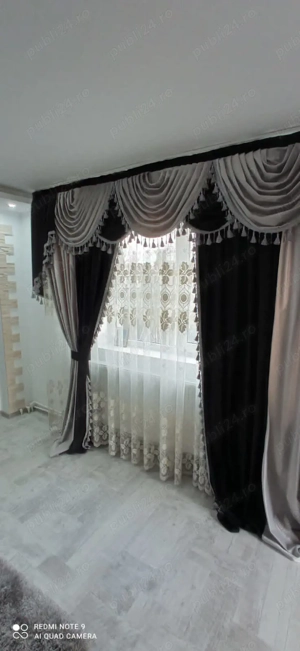 Draperii de LUX cu falduri (pe comanda)