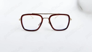 Ochelari Dita Flight - Rama maro Lentile transparente