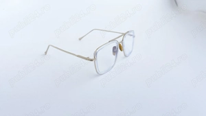 Ochelari de soare Dita Flight - Rama argintiu-negru Lentile transparente - imagine 5