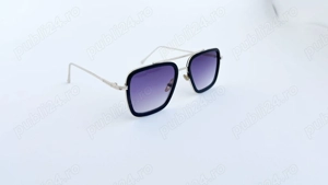 Ochelari de soare Dita Flight - Rama auriu-negru Lentile violet degrade